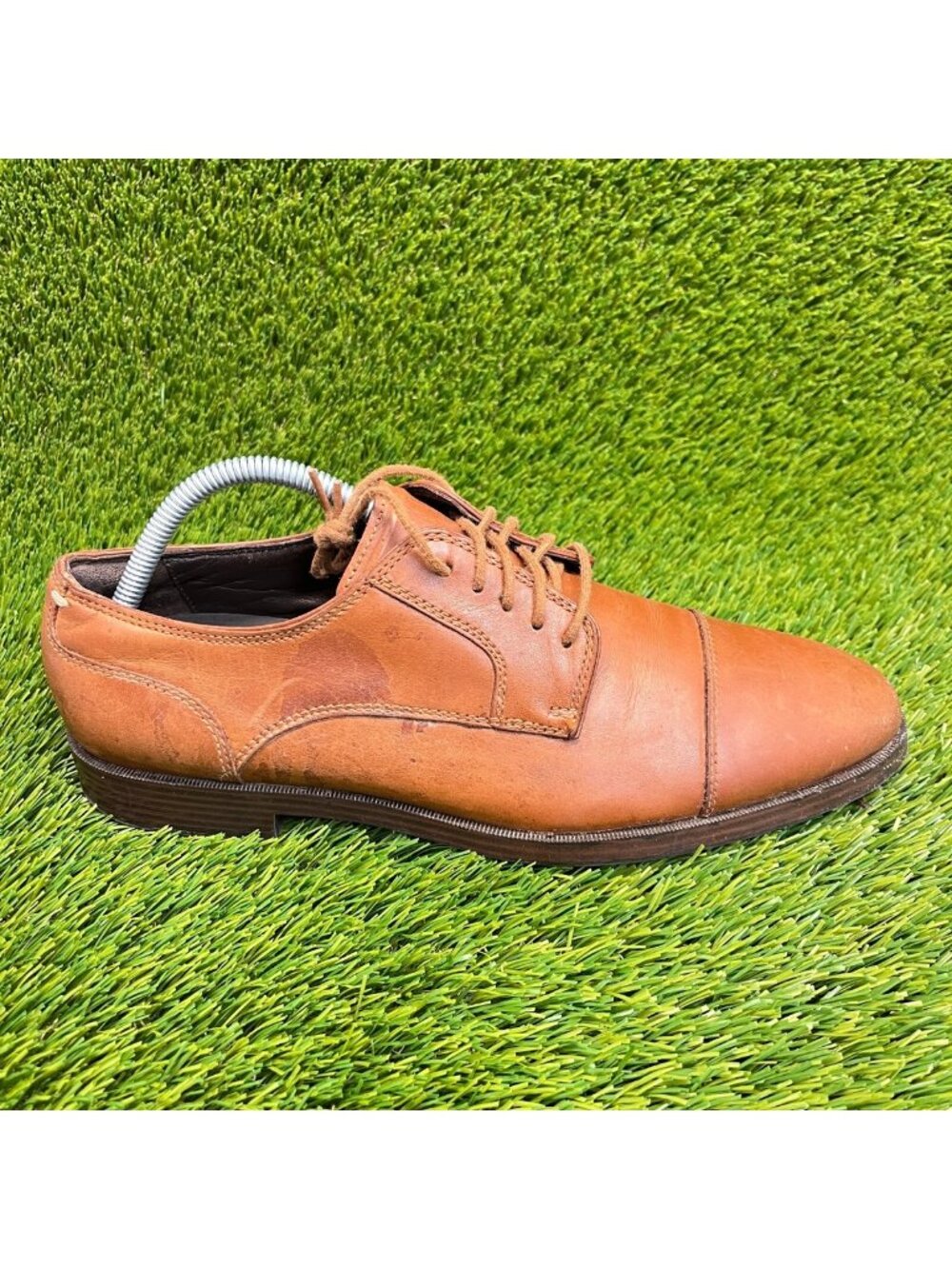 Cole Haan Jay Grand Cap Toe Mens‎ Size 8.5M Brown Casual Classic Oxford Shoes